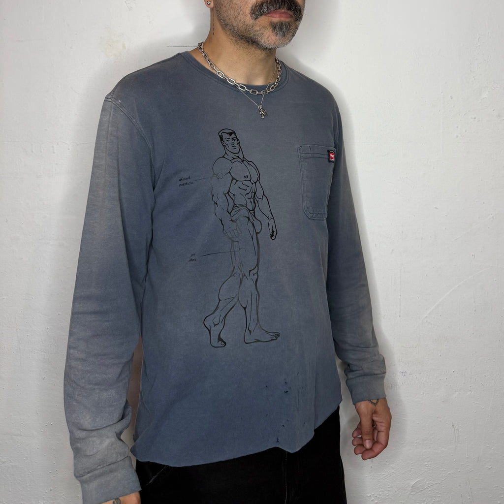 Body Builder Wrangler Crop. L