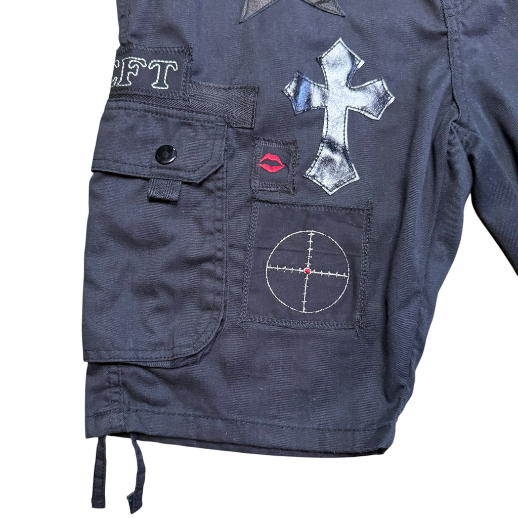 Patch'D Cargo Shorts. 34