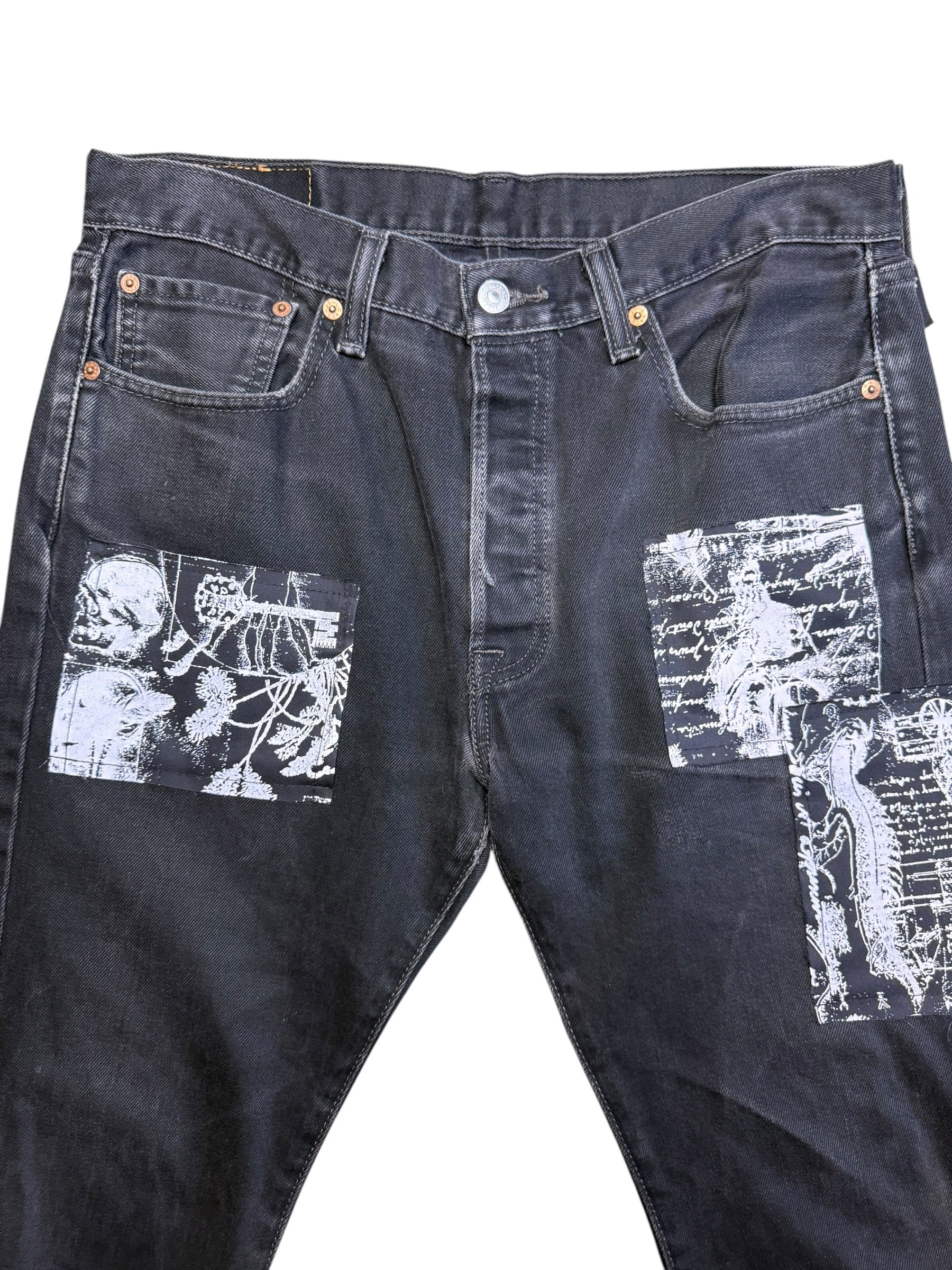 Patch'D Levis 501 Denim. 33