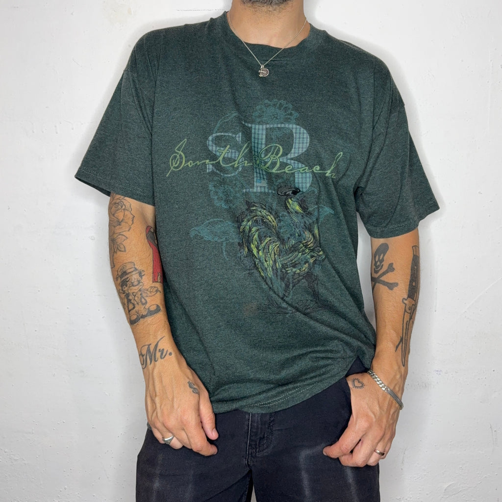 “South Beach” E-Label T-Shirt. XL