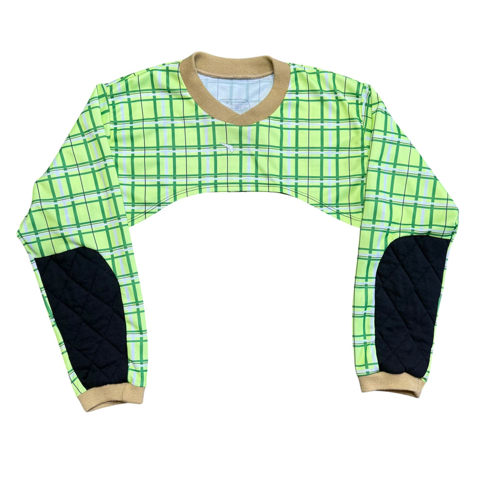Neon Green “Bolero” Long Sleeve. S