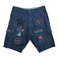 Patch'D Cargo Shorts. 32