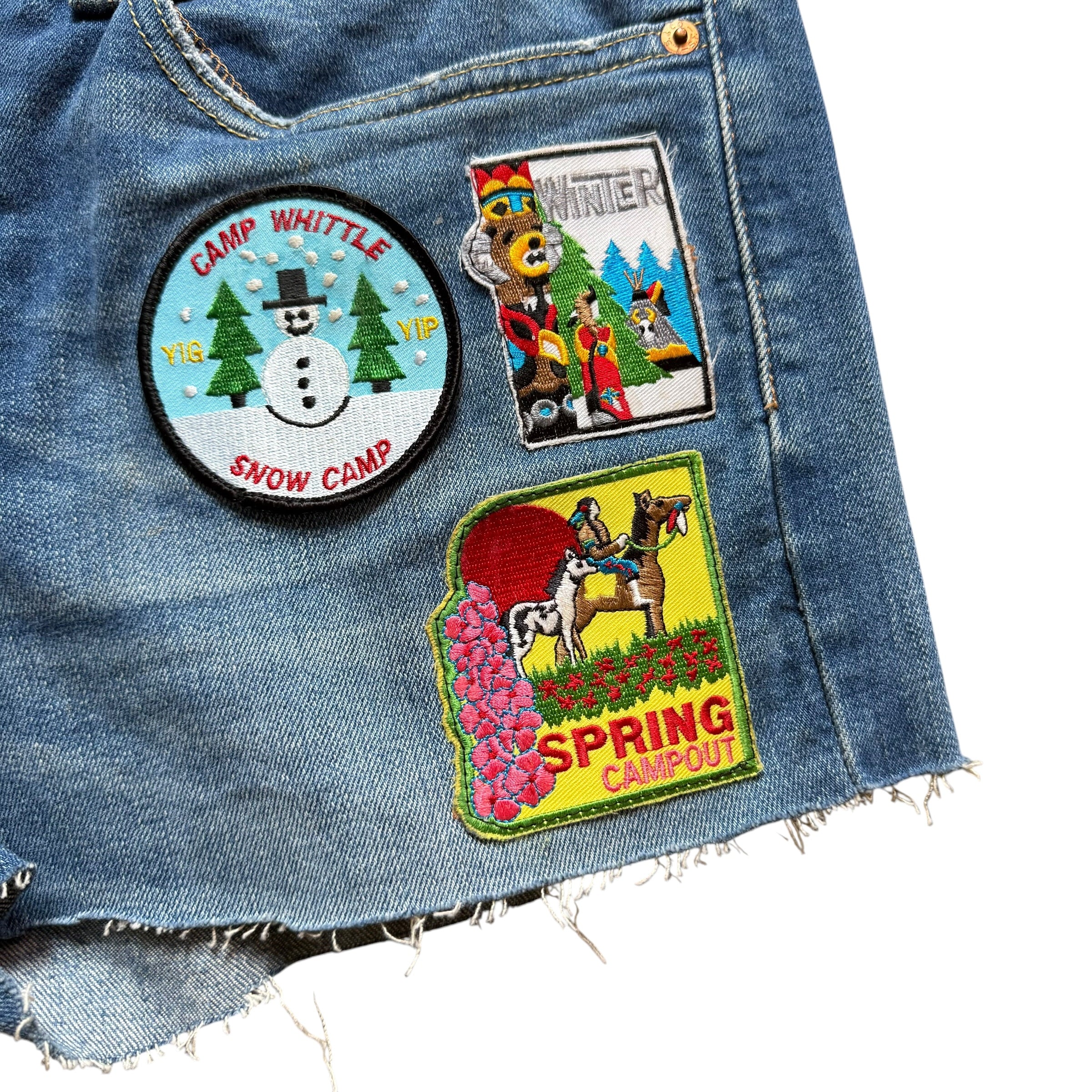 Levis Denim Shorts. 34