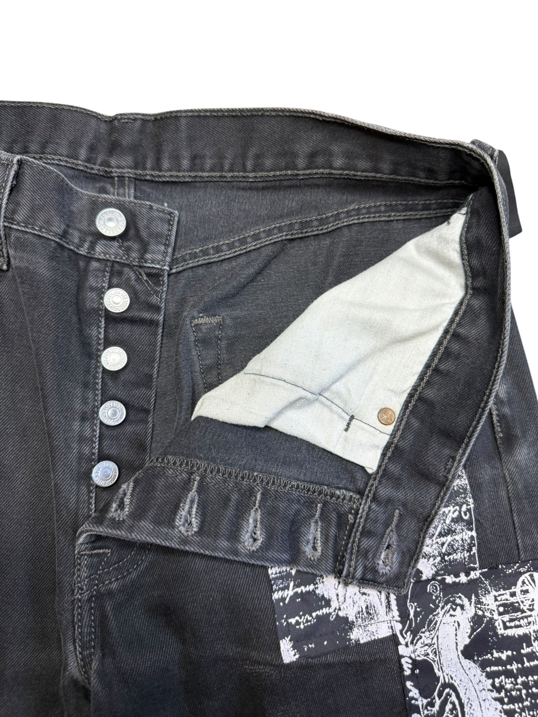 Patch'D Levis 501 Denim. 33