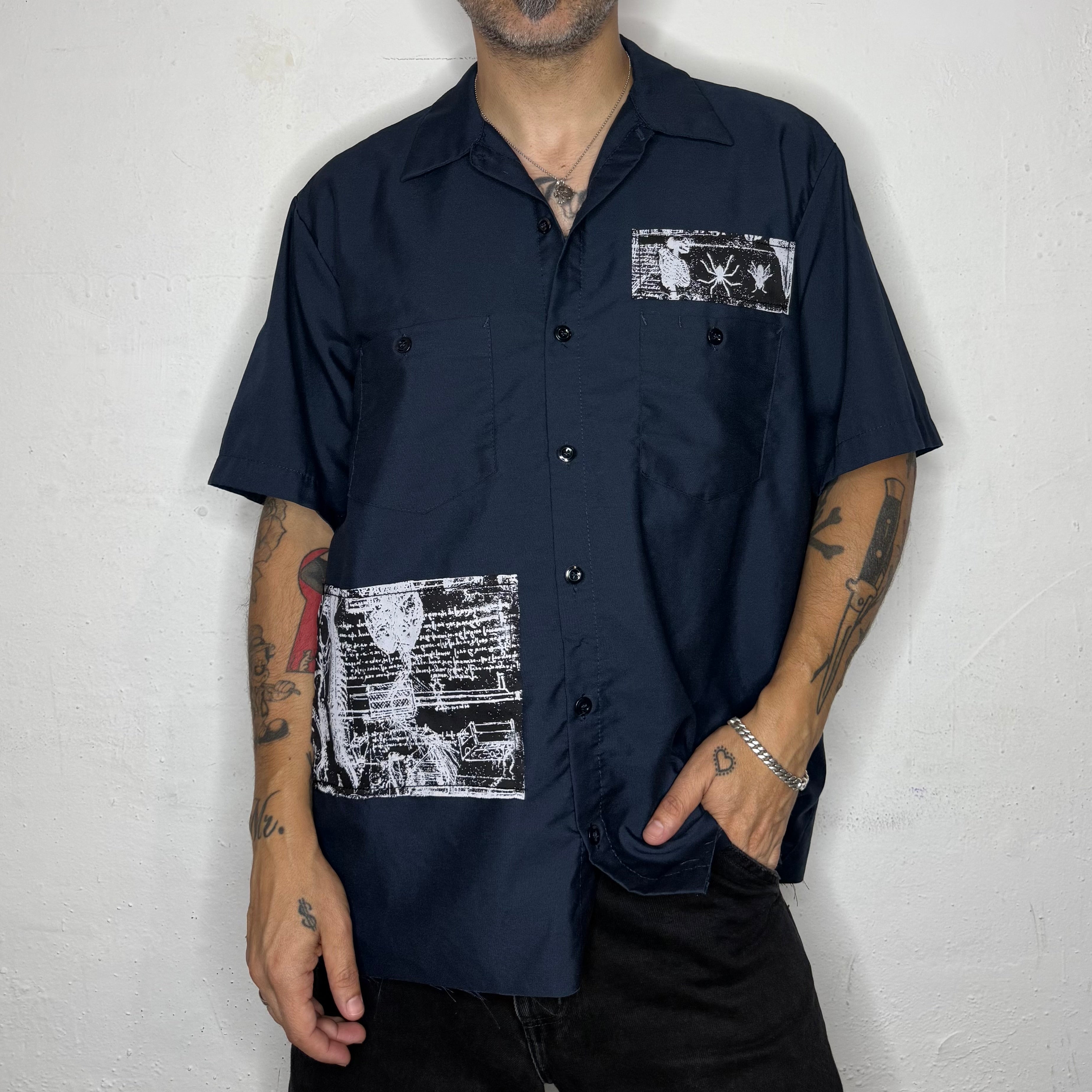 Patch'D Reed Work Shirt. L
