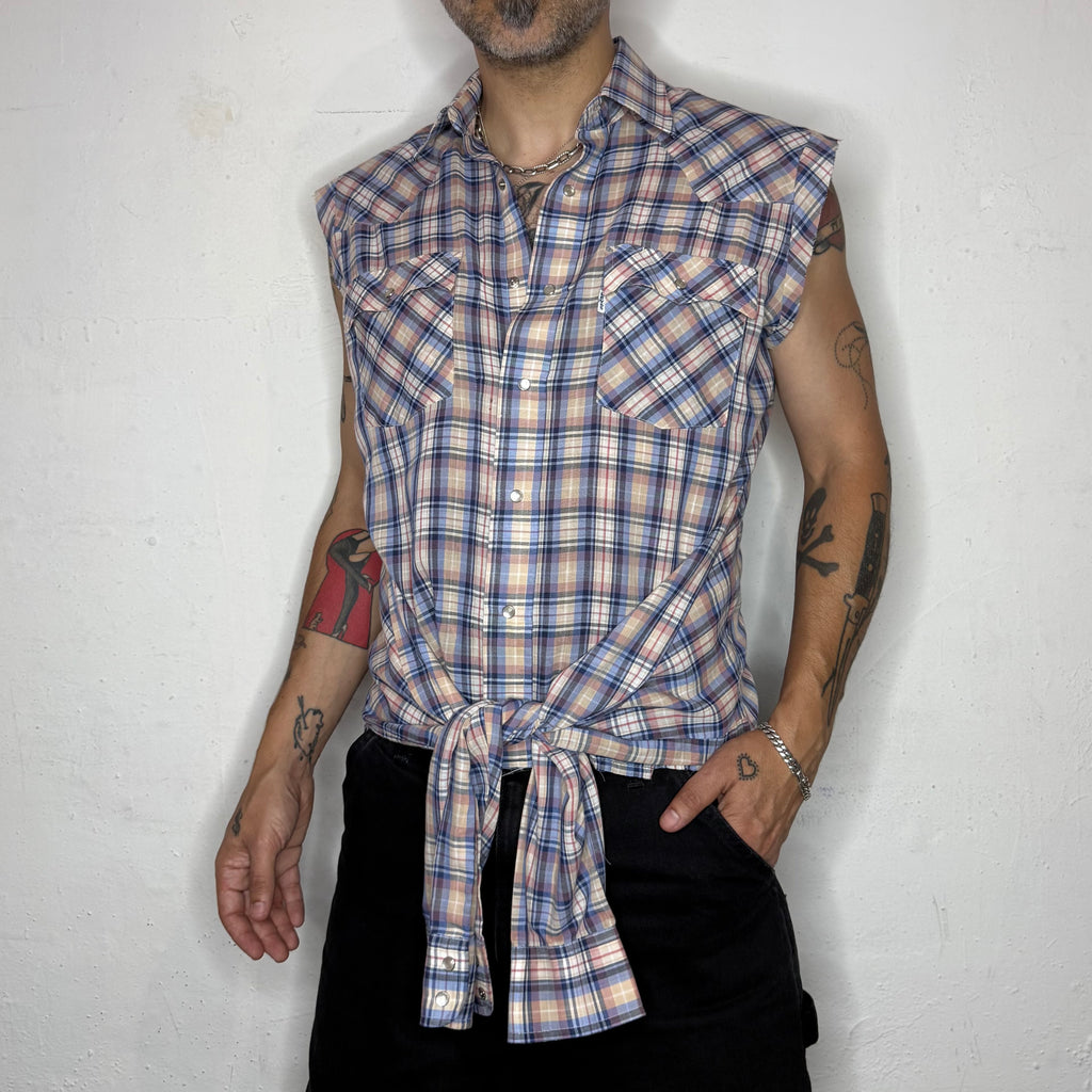 Western Muscle Shirt. M