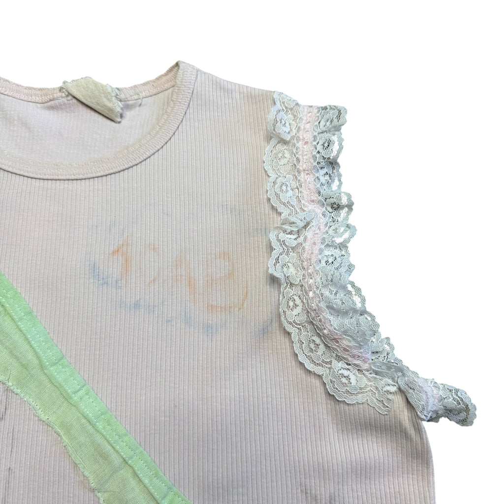 Ruffle Muscle Tee. M