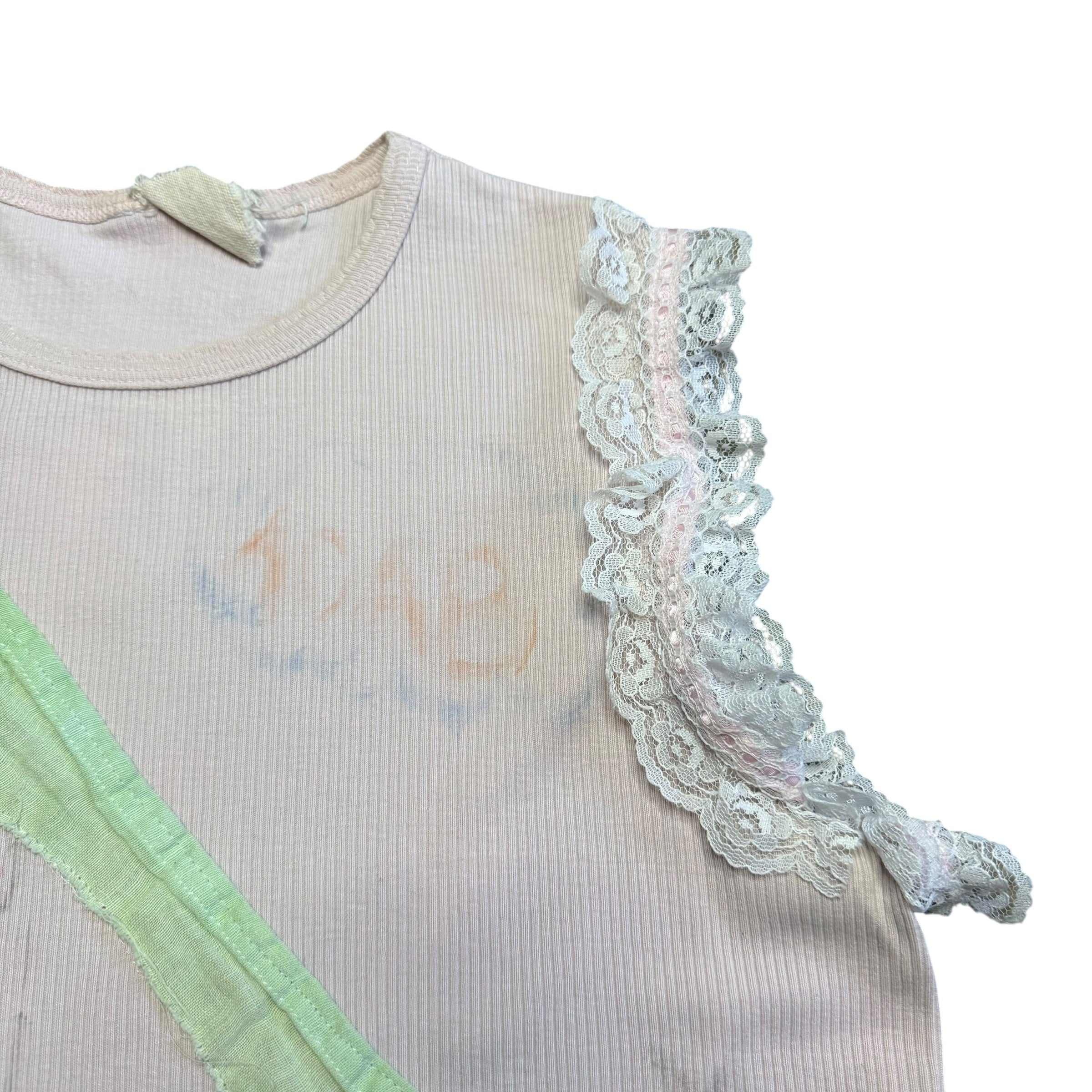 Ruffle Muscle Tee. M