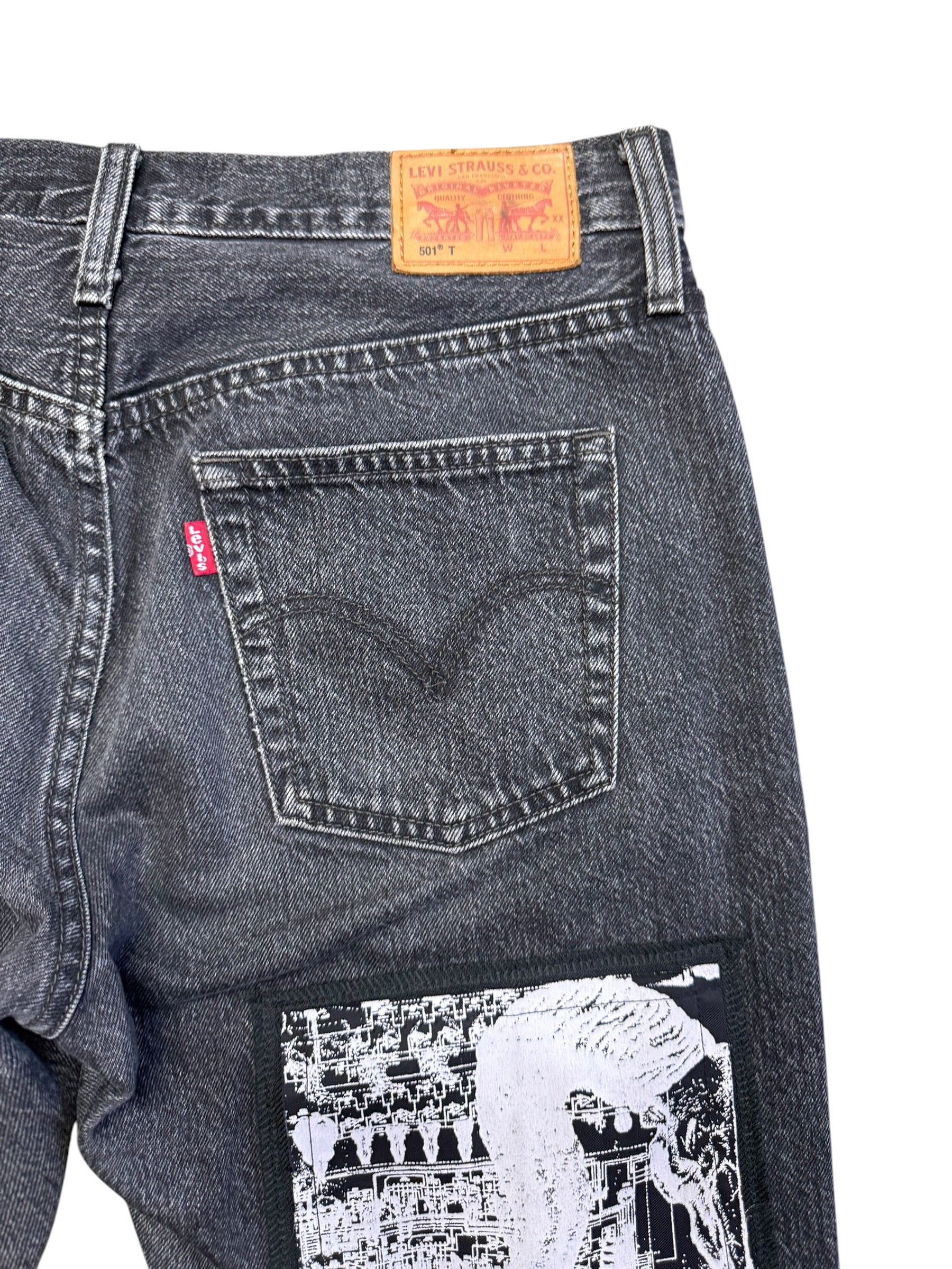 Patch'D Levis 501 Denim. 32