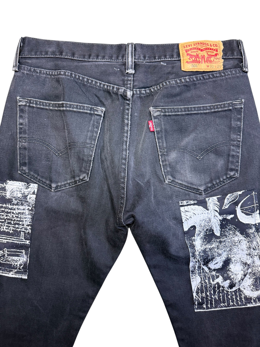 Patch'D Levis 501 Denim. 33