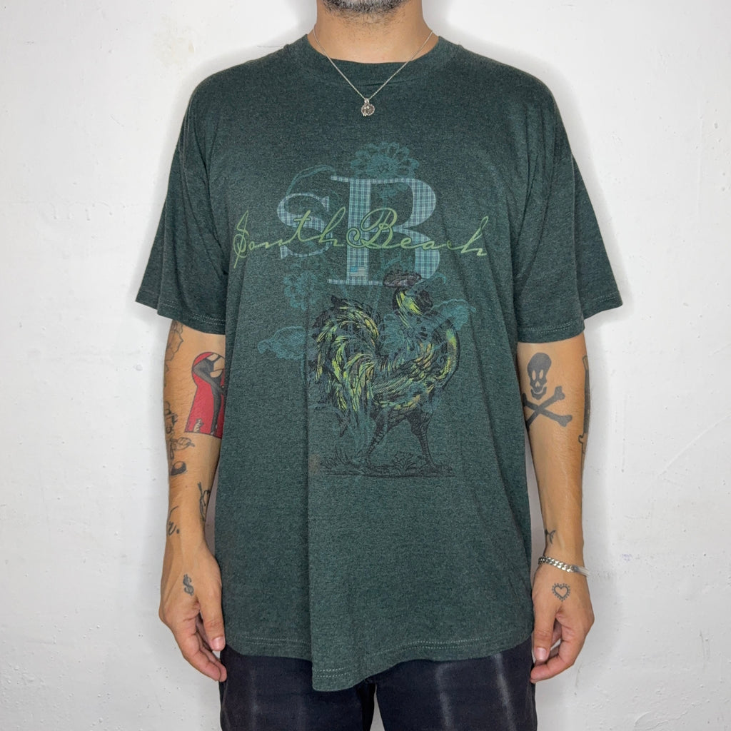 “South Beach” E-Label T-Shirt. XL