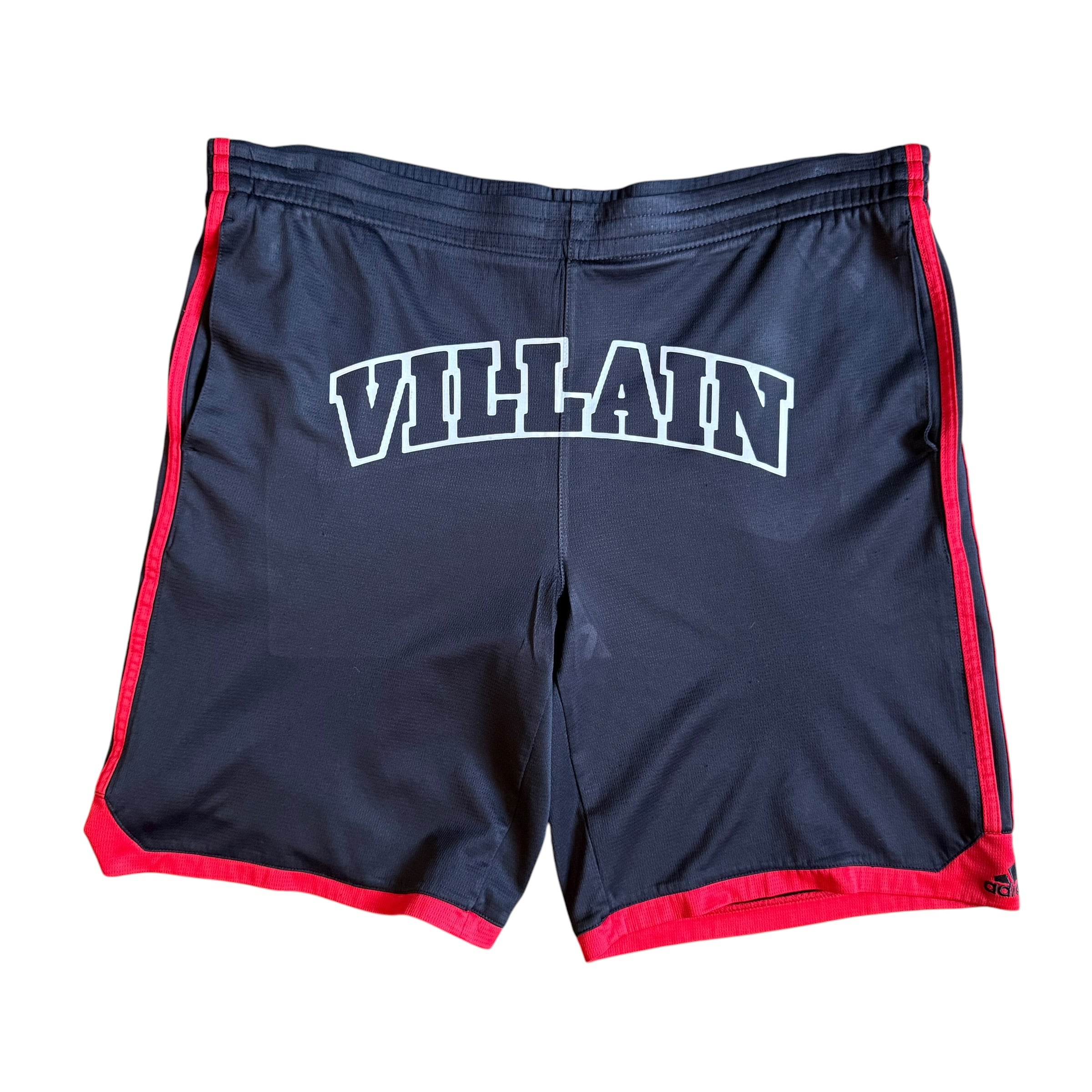 "Villain" Adidas Shorts. 36