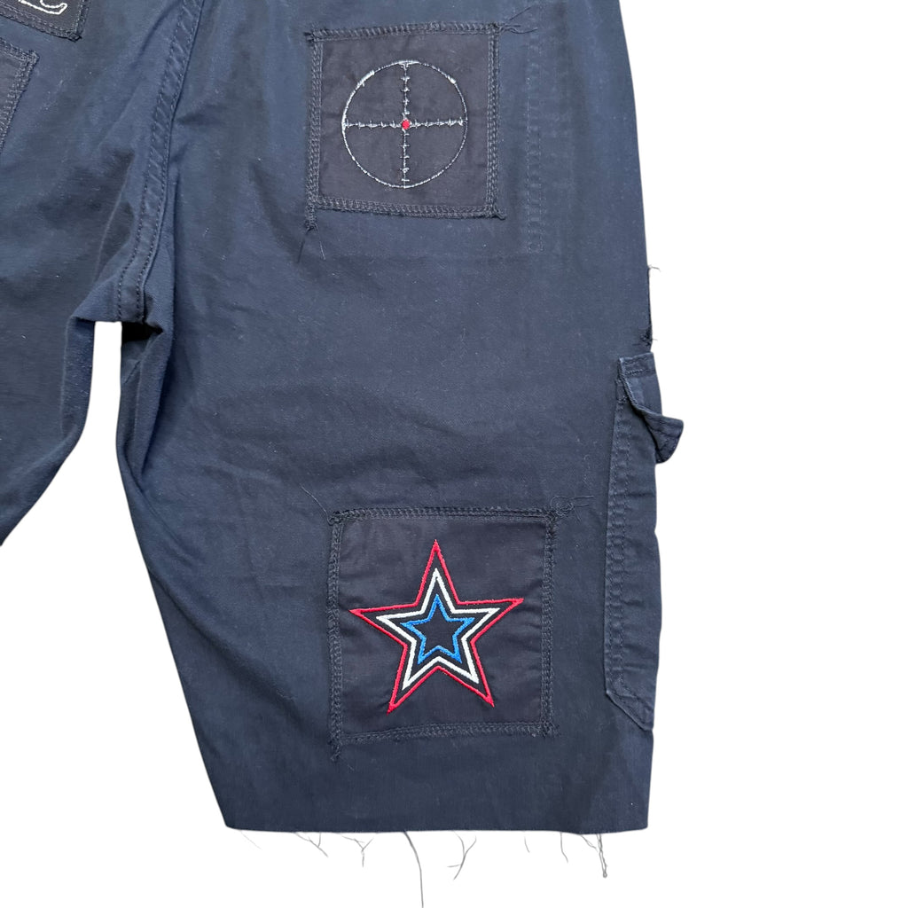 Patch'D Cargo Shorts. 31