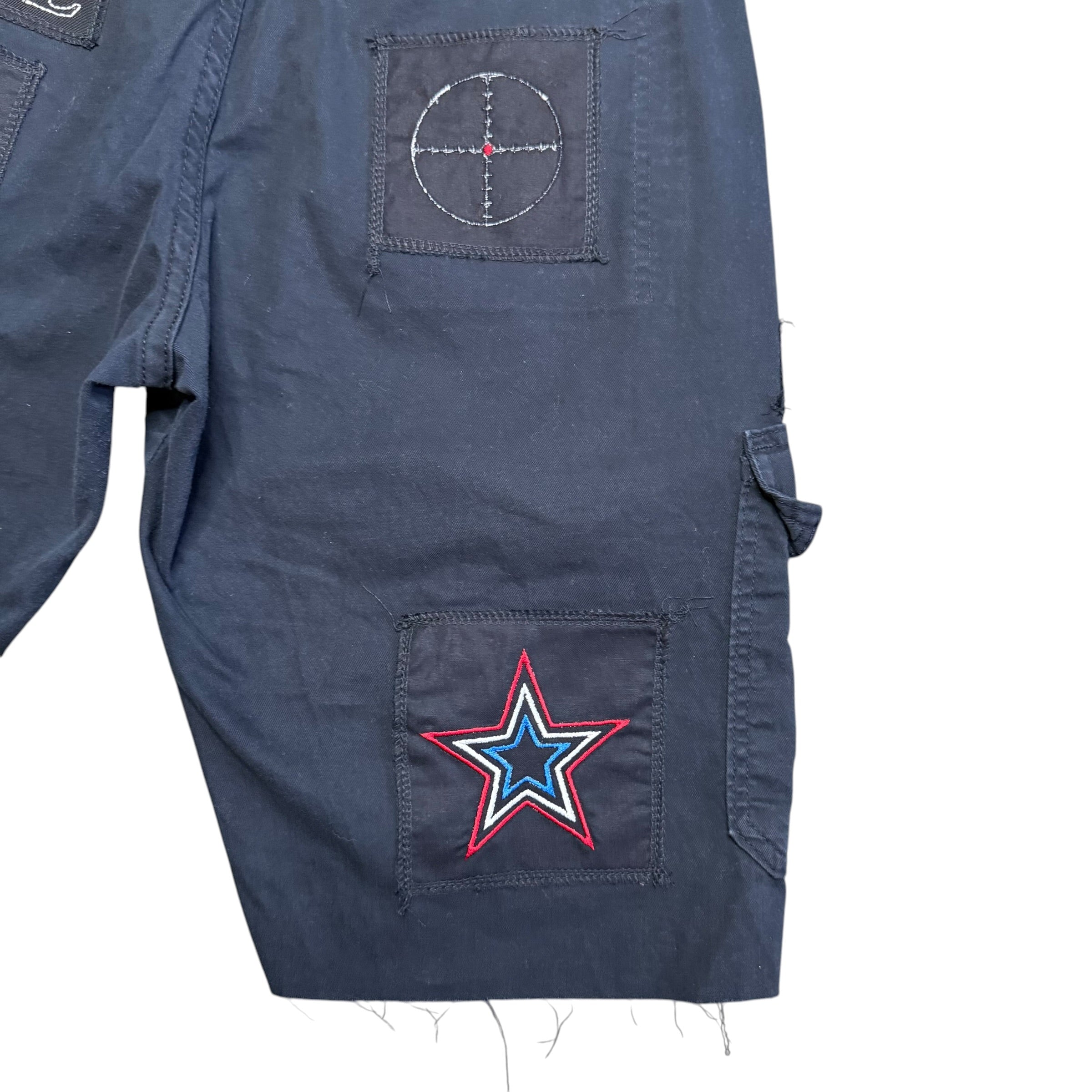 Patch'D Cargo Shorts. 31