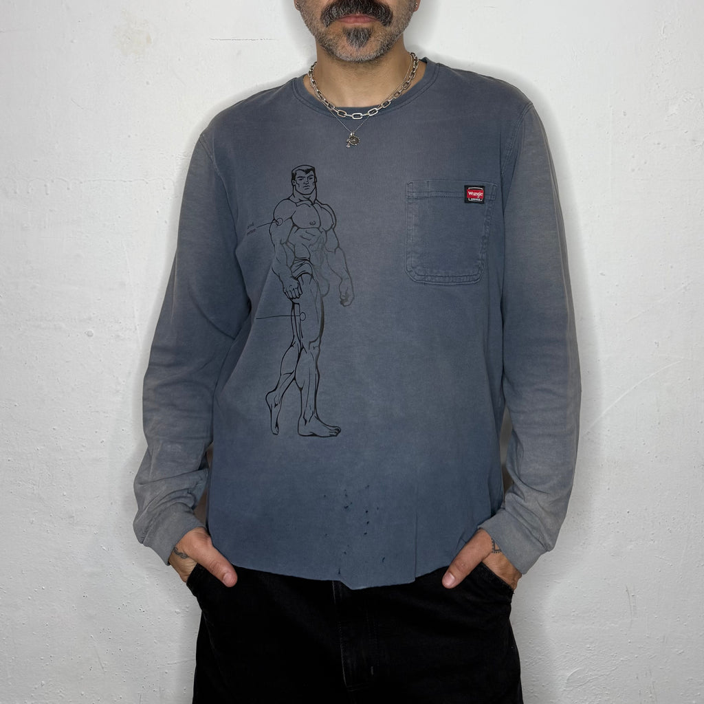 Body Builder Wrangler Crop. L