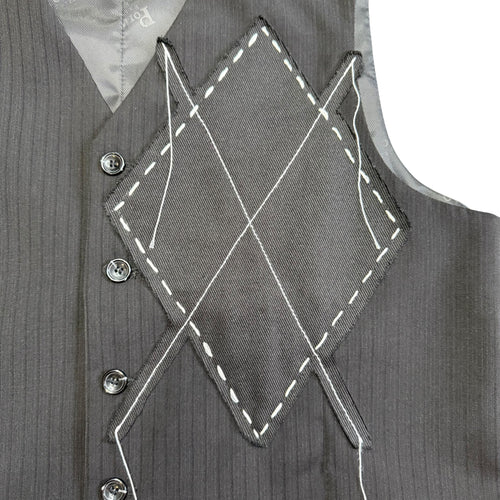 Argyle Vest. S